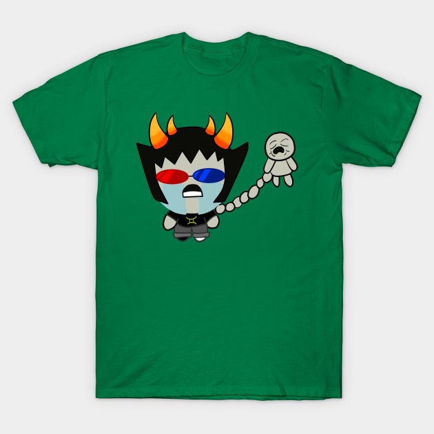 The Binding of Homestuck Gemini T-Shirt by Blackmoonrose13